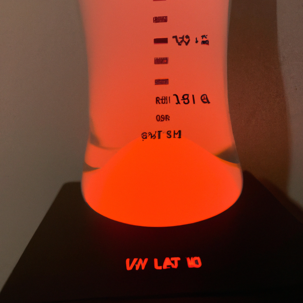 how long does lava lamp take to heat up