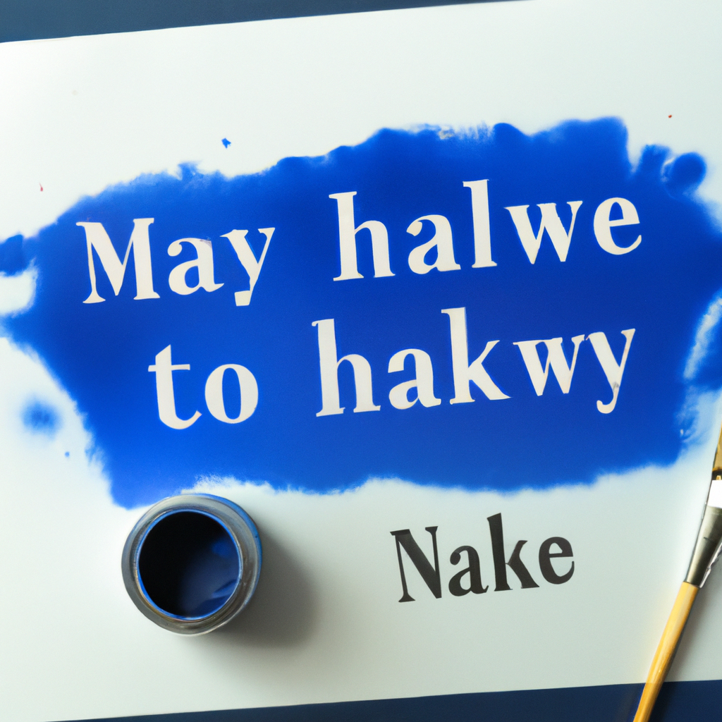 how to make navy blue paint