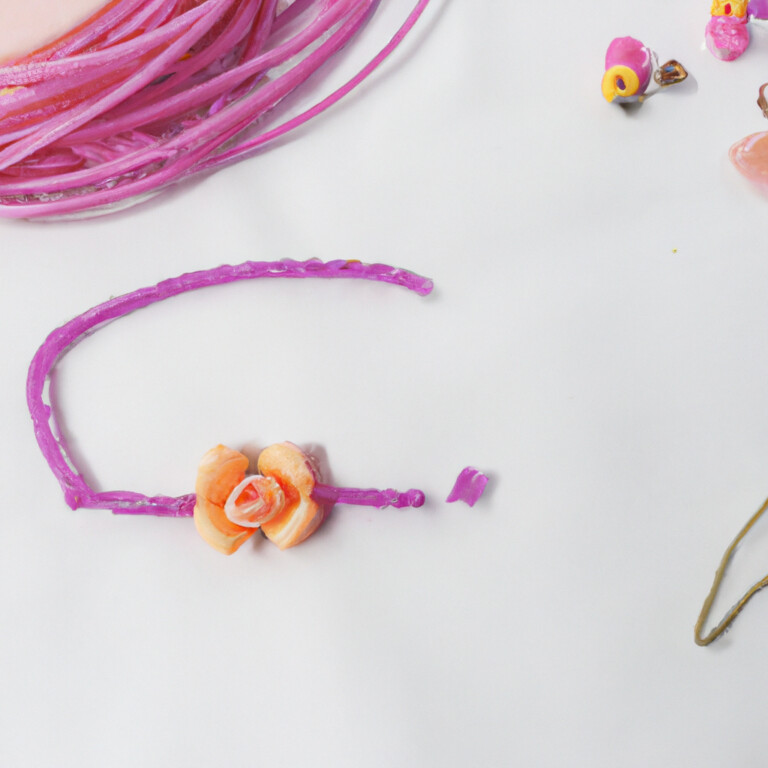how to make flower bead bracelet