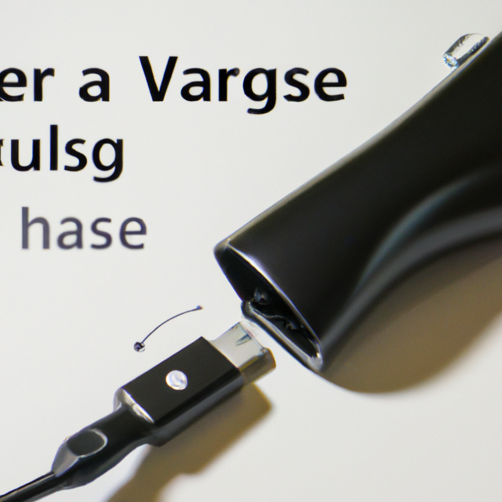 how to charge vuse alto without charger