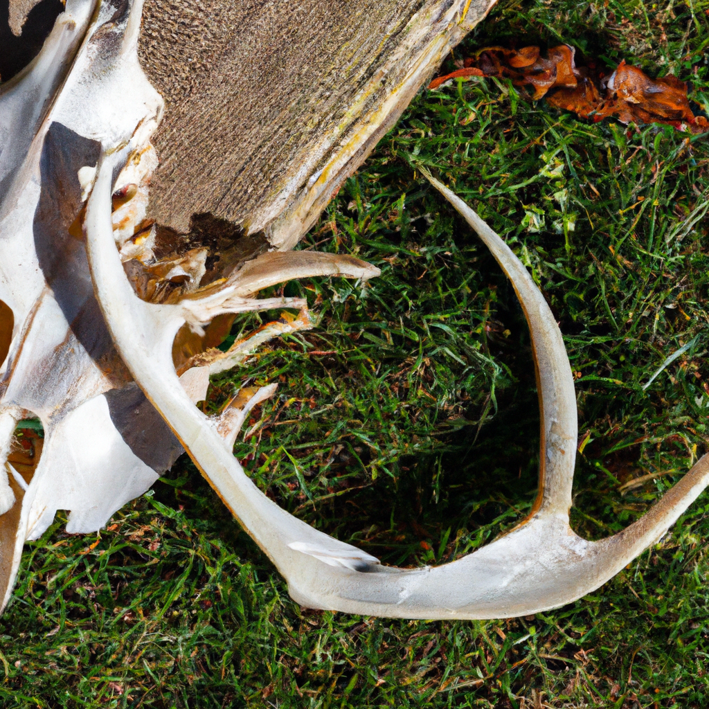 how to clean a deer skull found in the woods