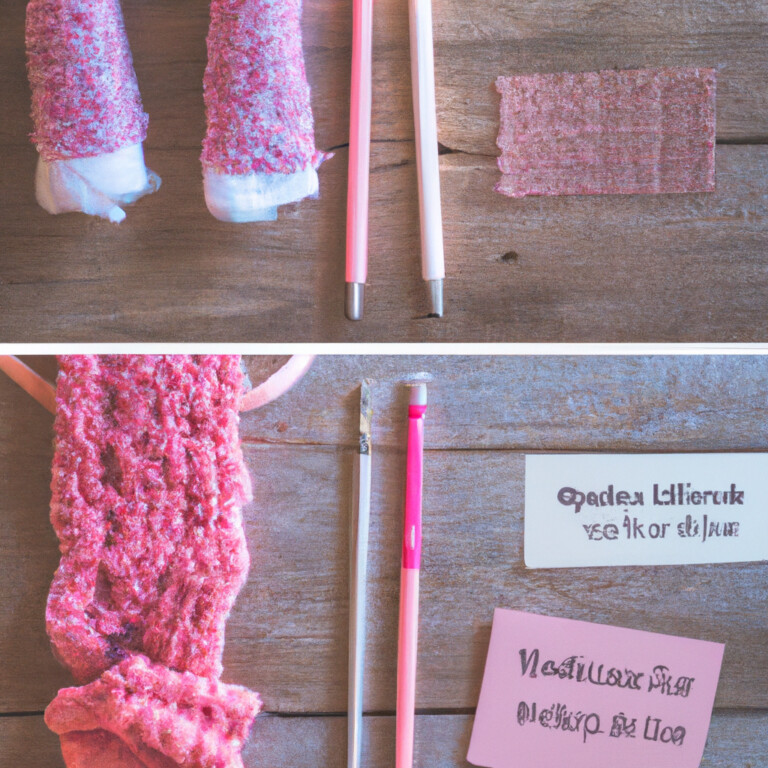 leg warmers how to make