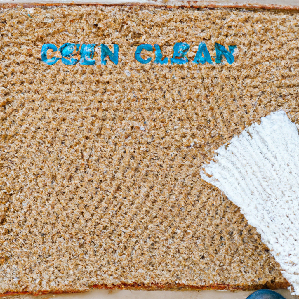 how to clean coir doormat
