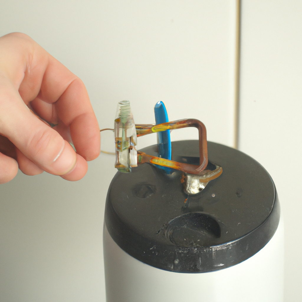 how to remove water heater element without socket