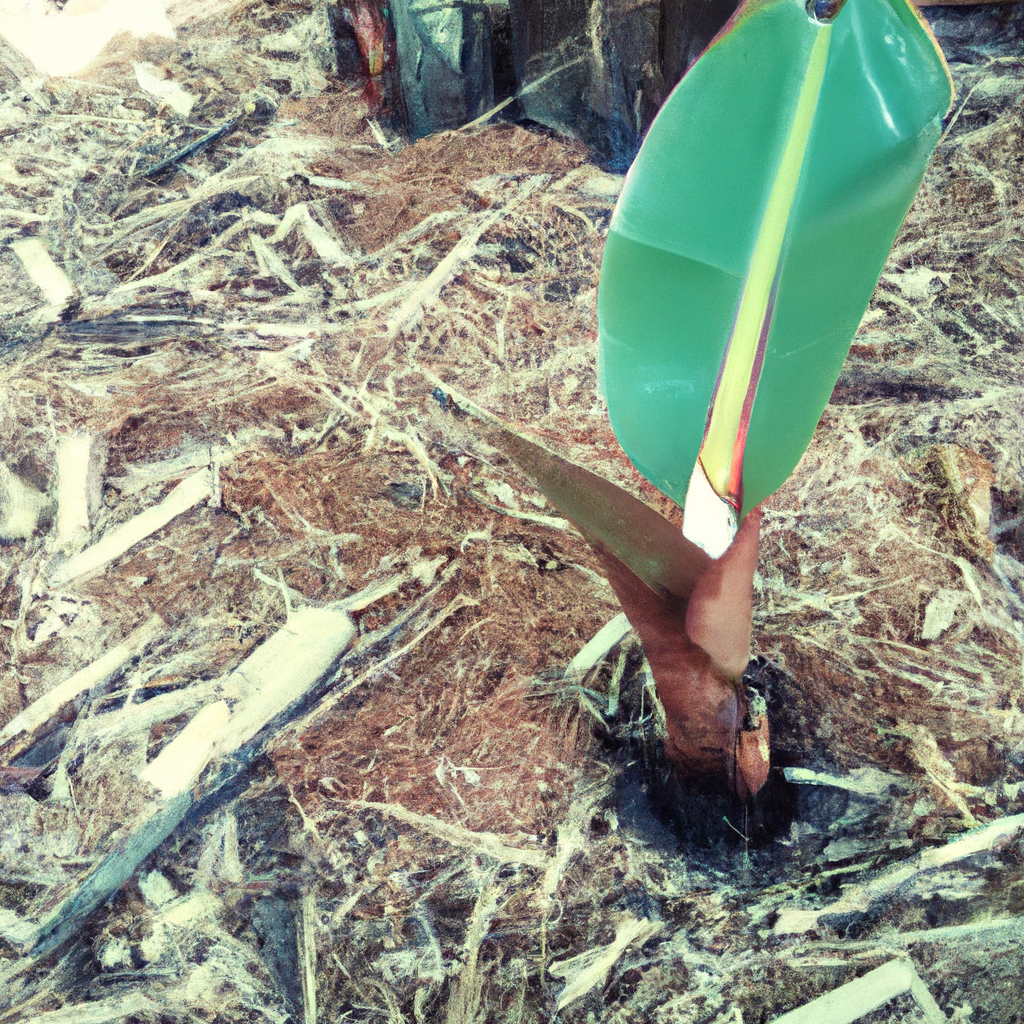 how to grow banana tree without seed